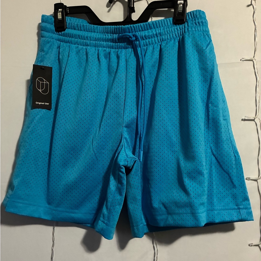 Original Use Men's Athletic Teal Shorts